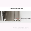 Aluminum window PVC sealing strip rubber seal sliding window seal
